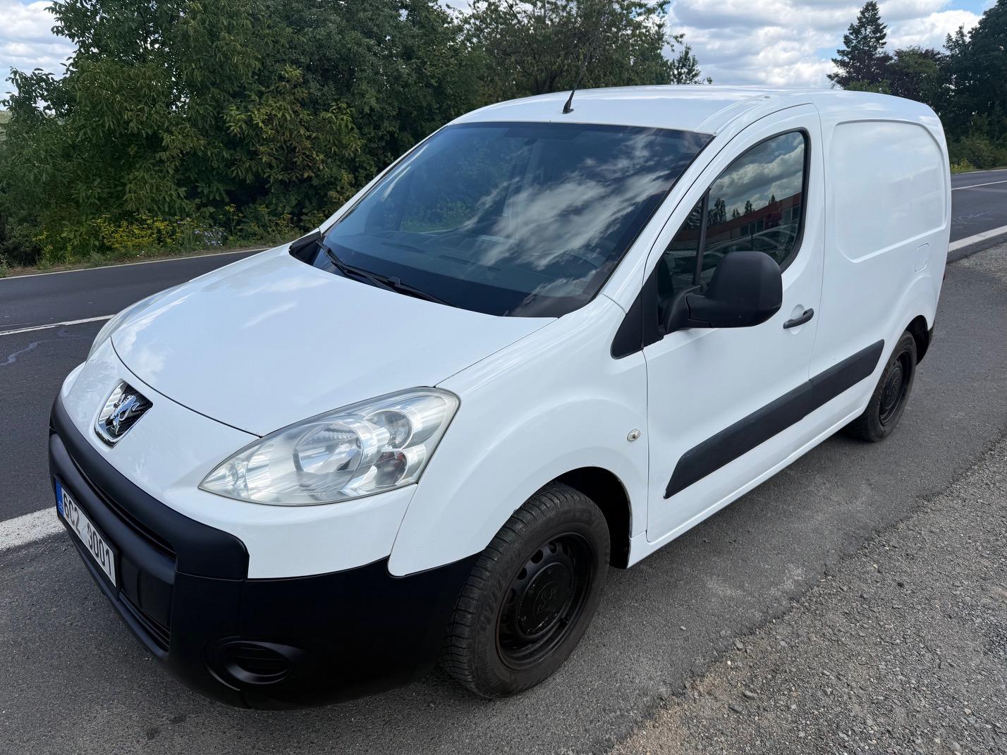 Peugeot Partner 1.6 HDi, 55 kW, koupeno v ČR