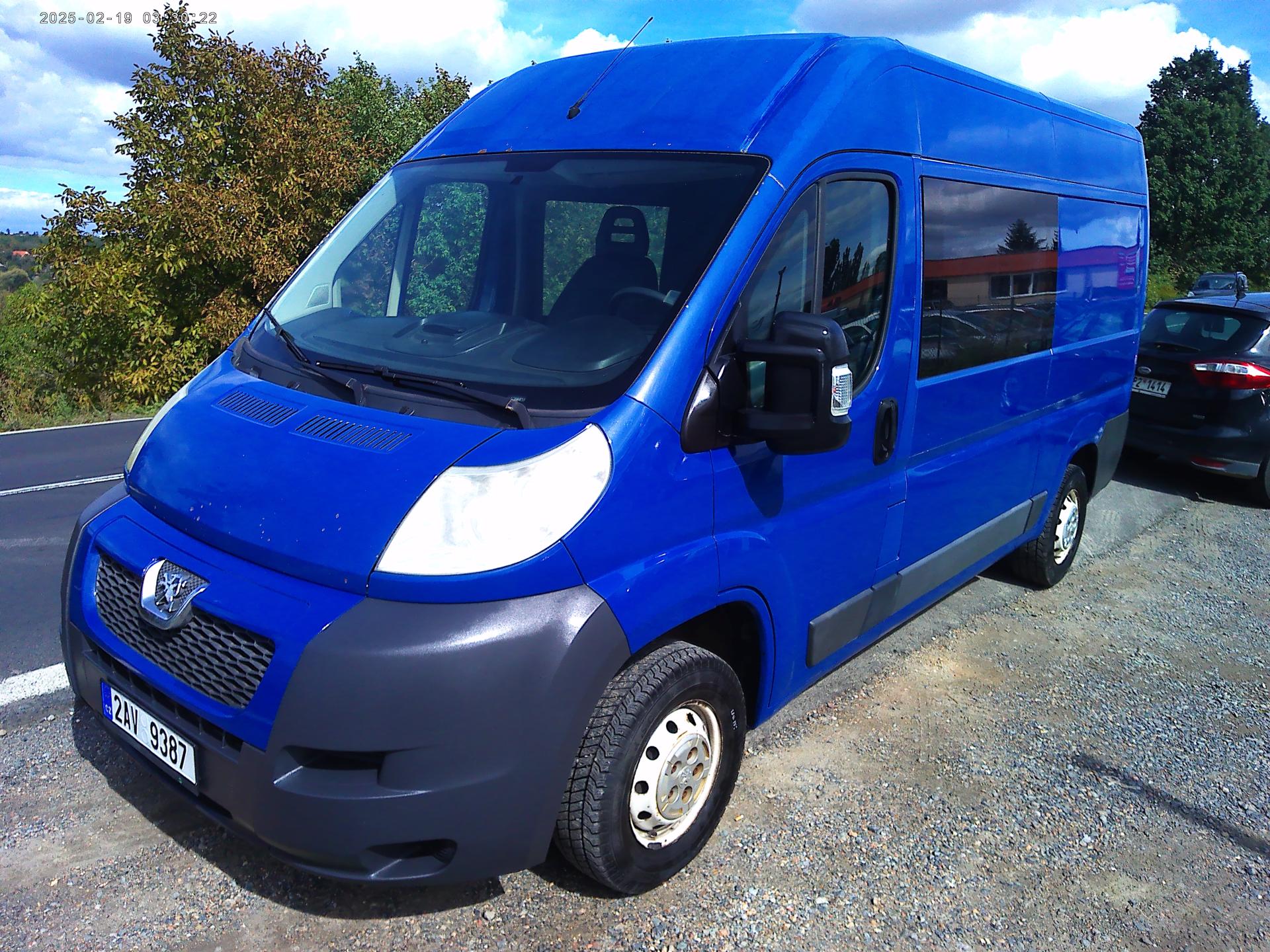 Peugeot Boxer 2.2 HDi,81kW,L2H2,5 míst,klima