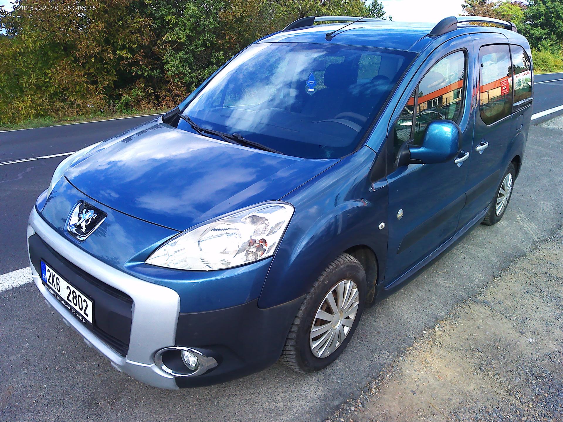 Peugeot Partner 1.6 HDi,66 kW, klimatizace