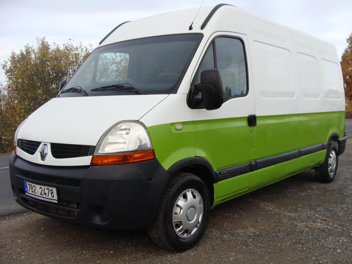 Renault Master 2.5 DCi L3H2, Koupeno v ČR