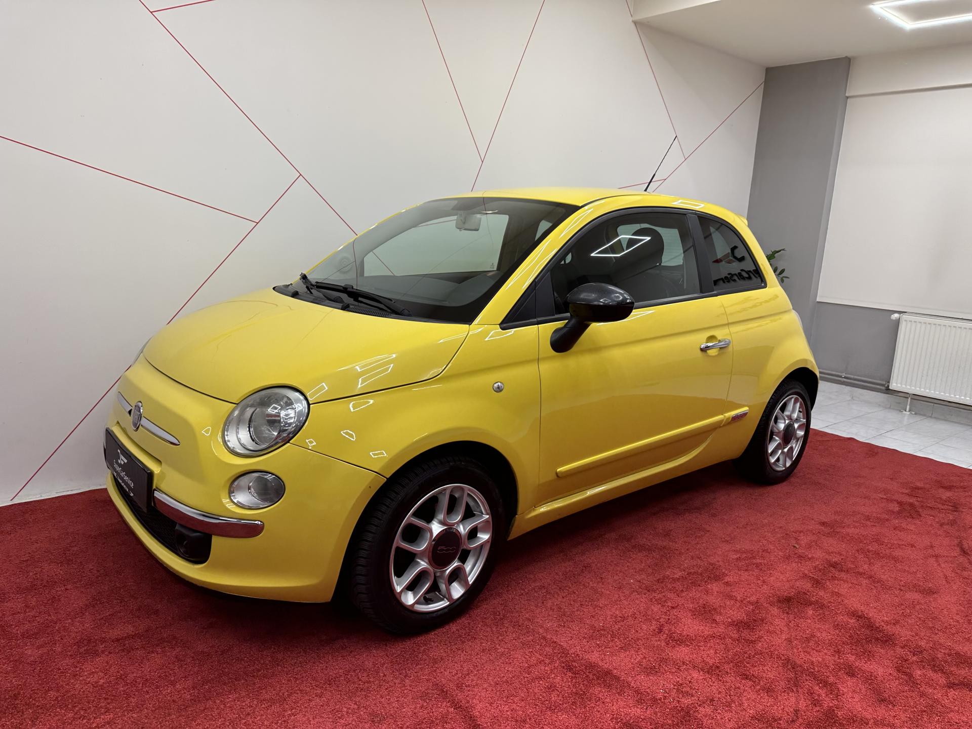 Fiat 500 1.2 Lounge AUTOMAT*KŮŽE*KLIMA