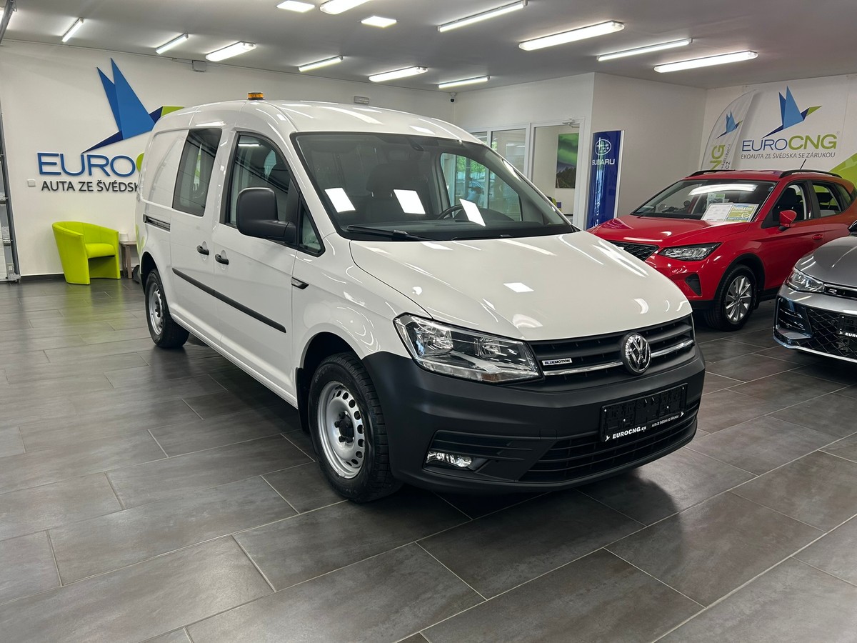 Volkswagen Caddy 1.4TGI CNG Maxi Skříň | Záruka
