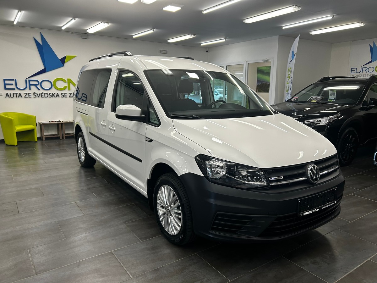 Volkswagen Caddy 1.4TGI CNG Maxi 5míst Záruka