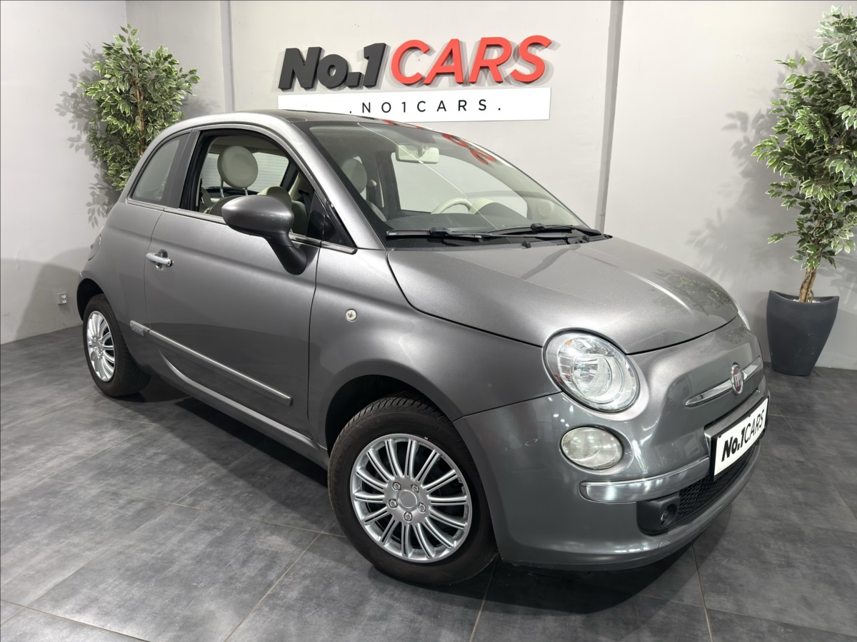Fiat 500 1,2 i PANO SVĚTLÝ INTERIÉR
