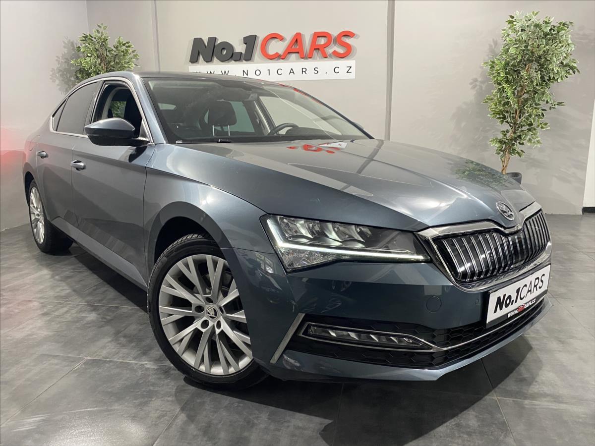 Škoda Superb 1,4 TSI iV DSG LED 1.MAJ ČR