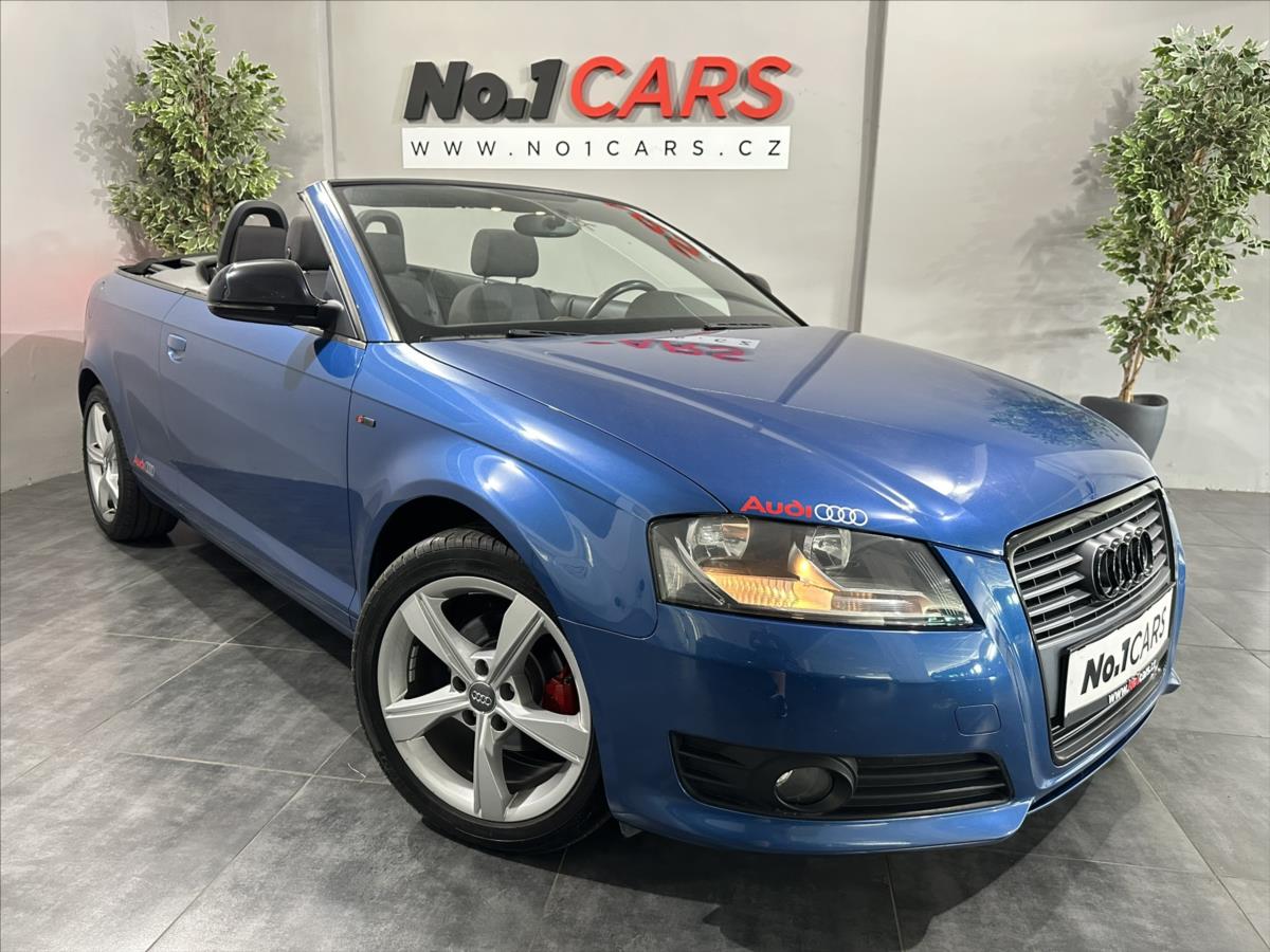 Audi A3 1,6 TDI KABRIO VÝHŘEV ALU