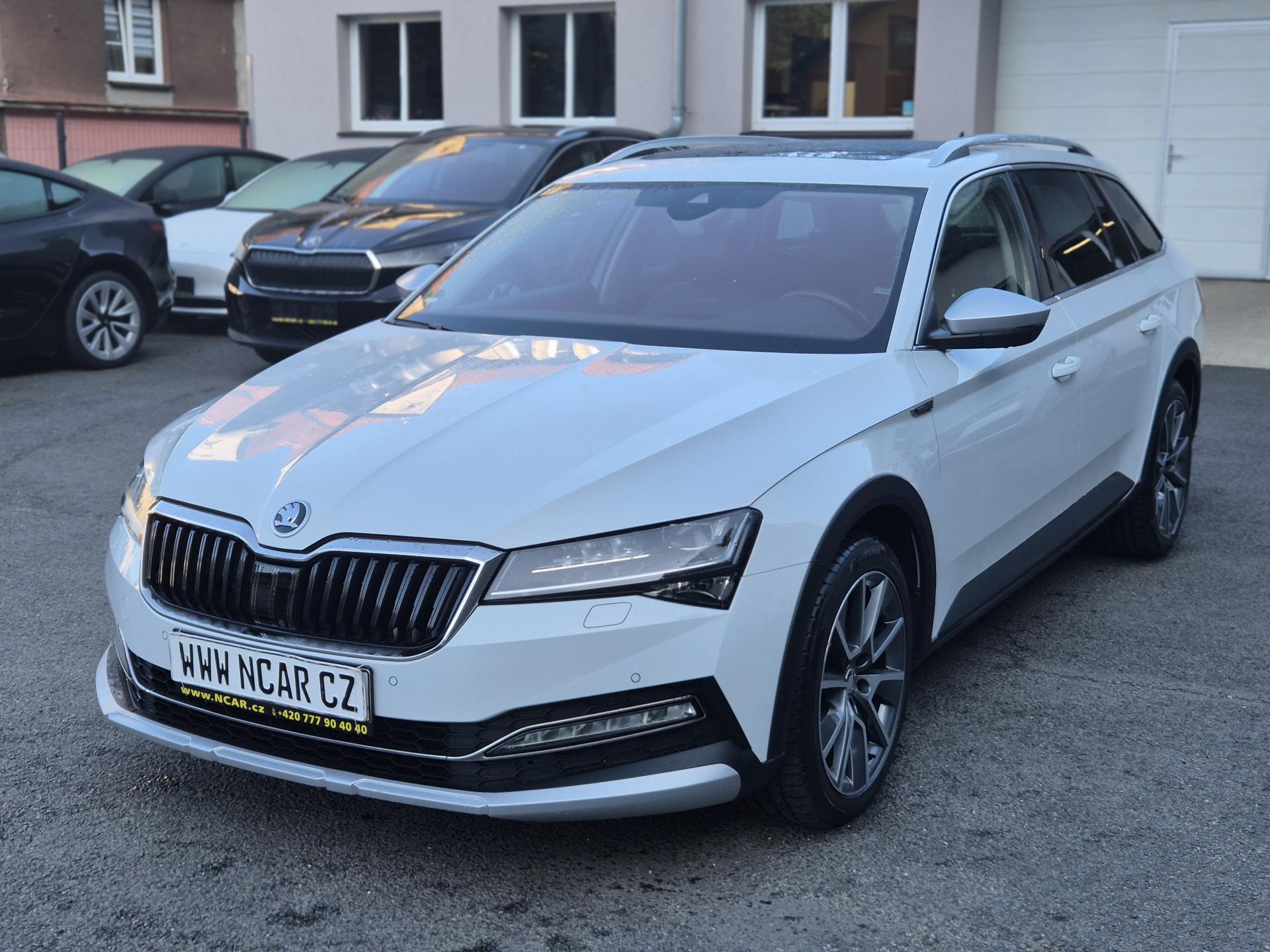 Škoda Superb Combi Scout TDi,140kw,DSG,4x4