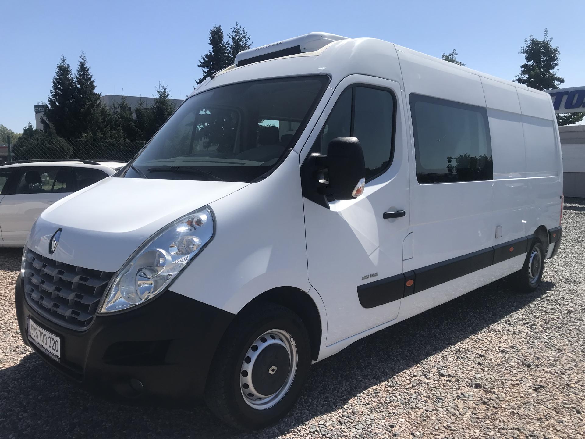 Renault Master 2.3 DCI 92 KW,KLIMA,7-MÍST,ČR.