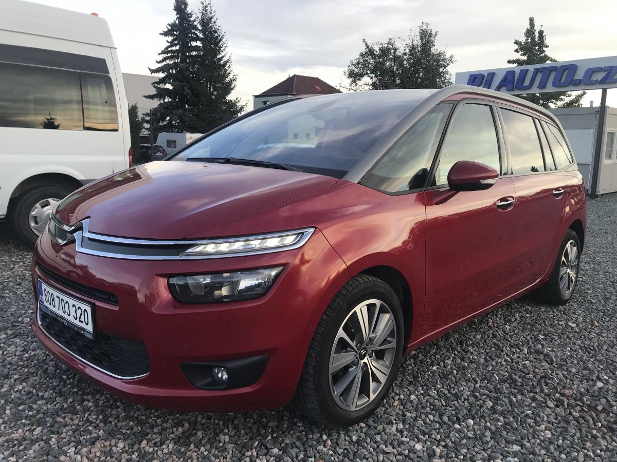 Citroën Grand C4 Picasso 1.6i 115 KW,Exklusive,TV,ČR...