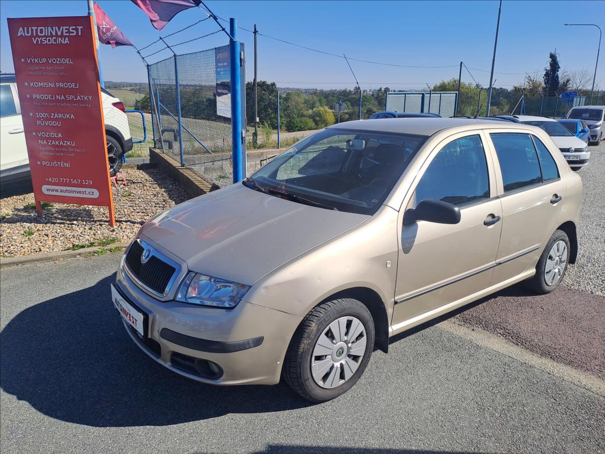 Škoda Fabia 1,2 i BEZ DOKLADŮ