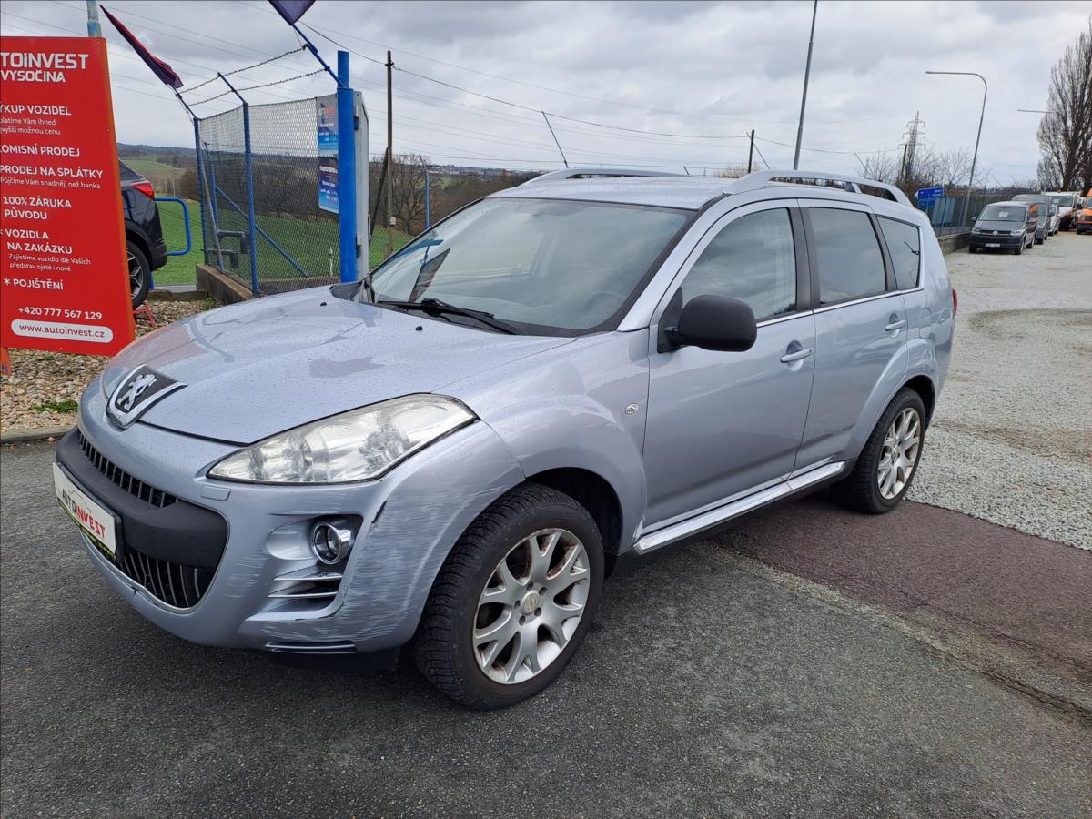 Peugeot 4007 2,2 HDI 4WD KŮŽE
