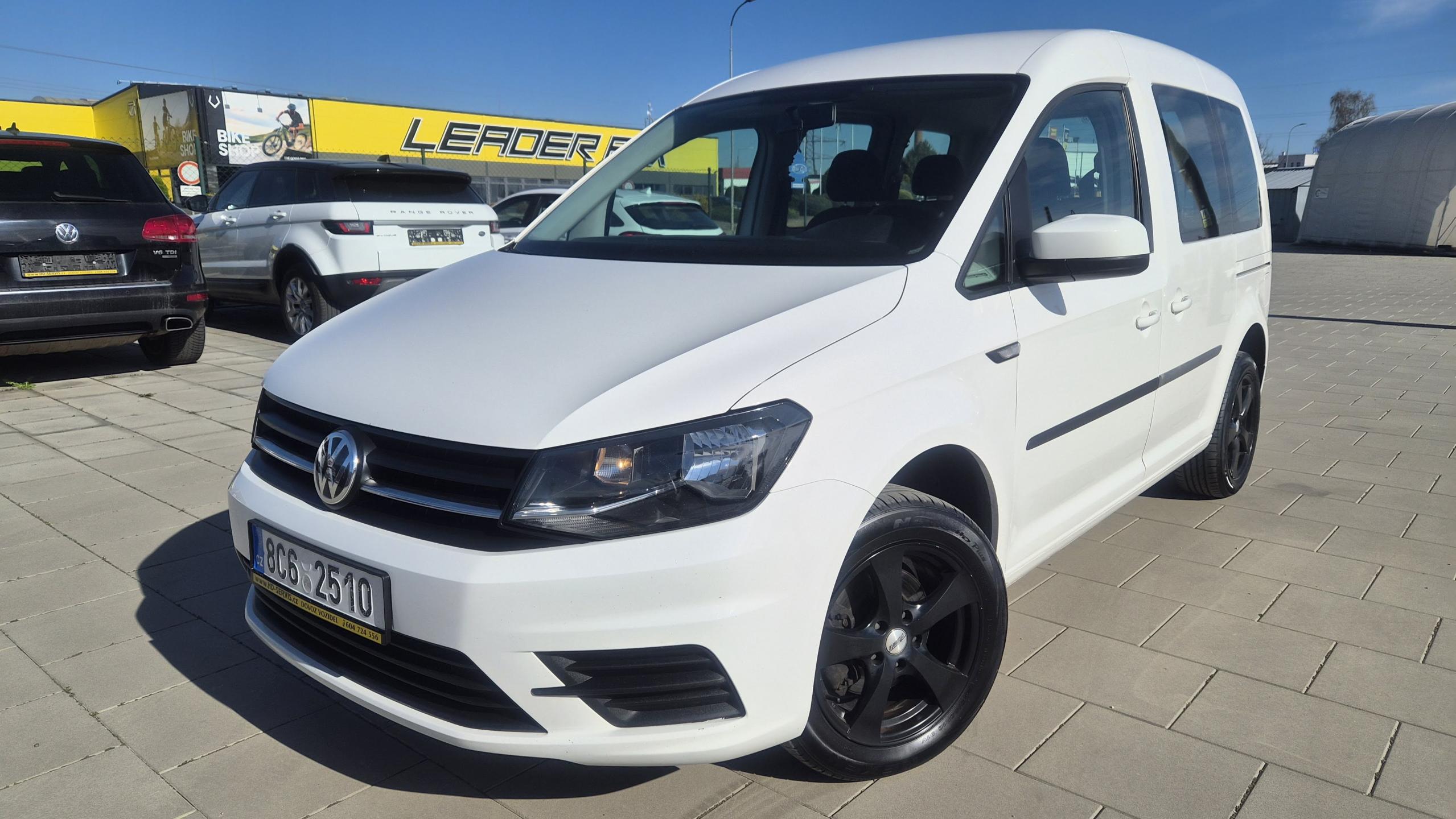 Volkswagen Caddy 2.0TDi 75kw 5míst 1.maj,ČR,DPH