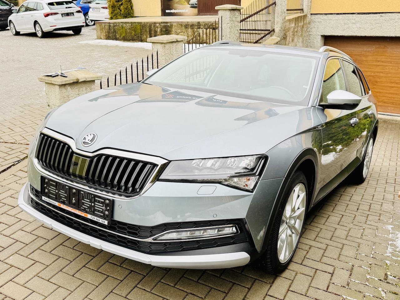 Škoda Superb 2,0TDi 140kW SCOUT Nez.topení