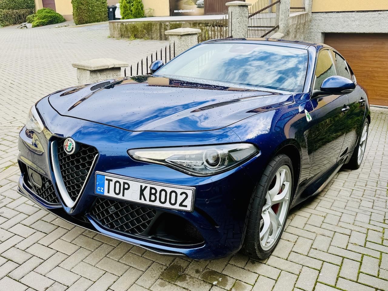 Alfa Romeo Giulia QV 2,9bi turbo 375kW