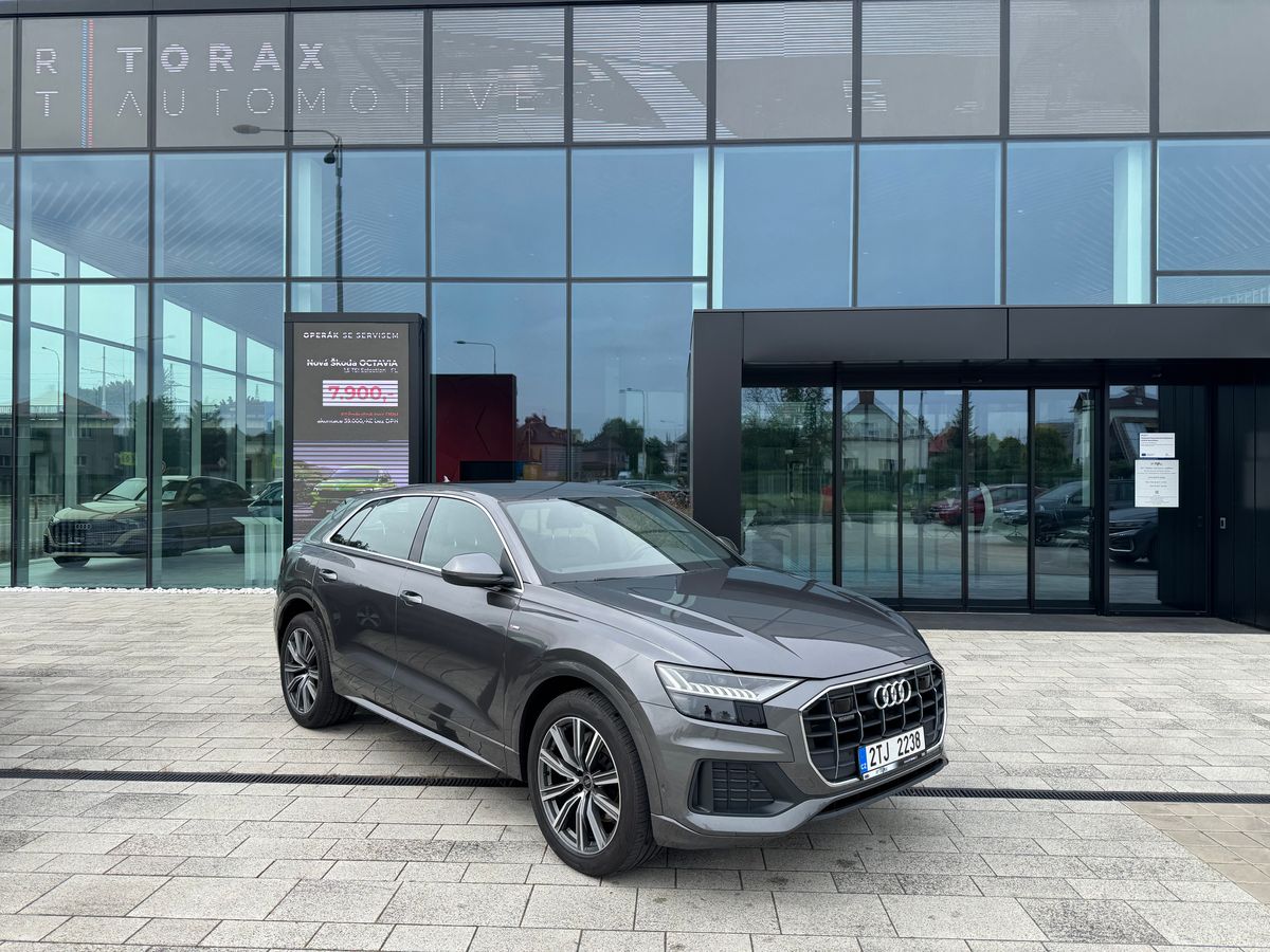 Audi Q8 S-line 50TDI 210kW Záruka