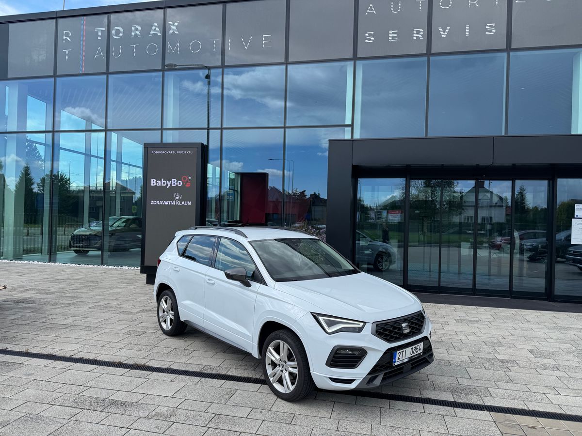 Seat Ateca FR 1,5TSI DSG Záruka