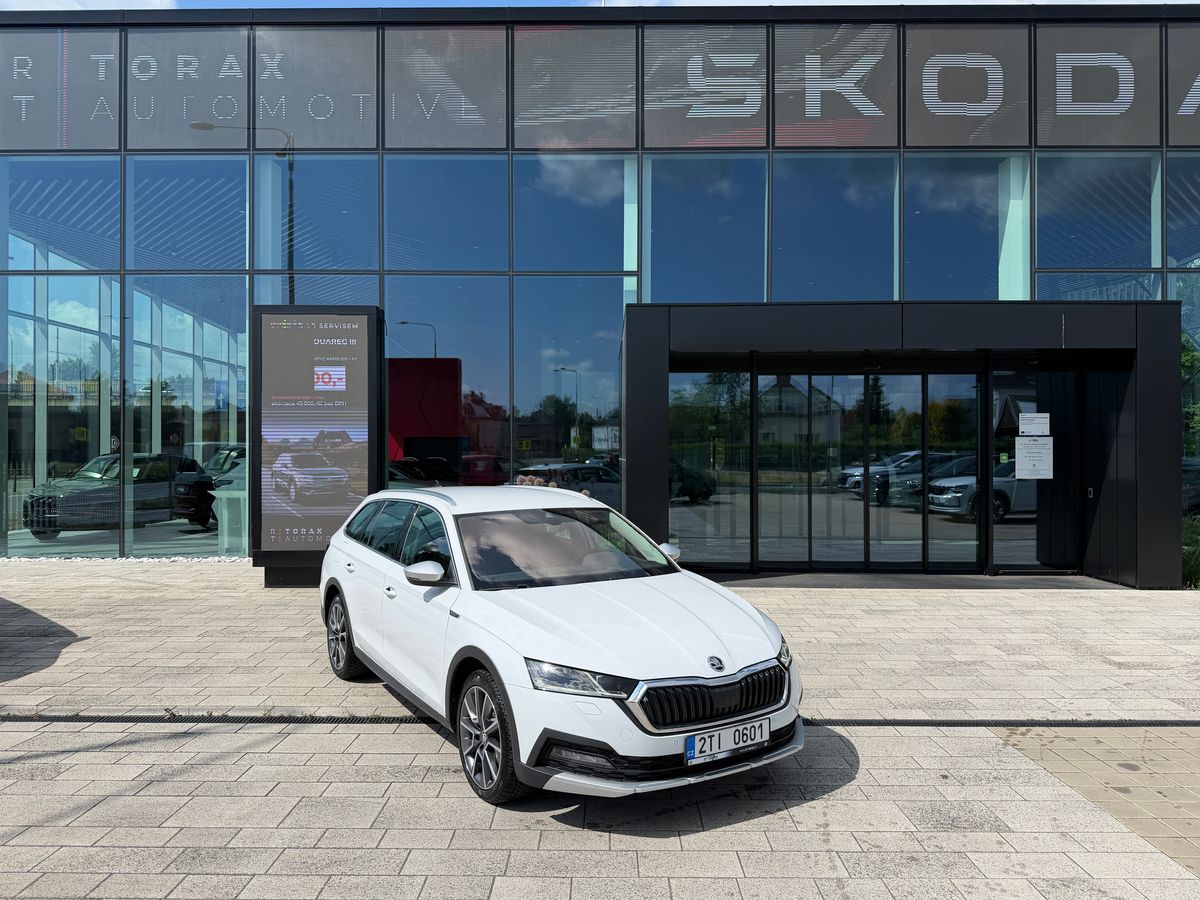 Škoda Octavia Scout 2,0TDI 110kW Tažné 4x4