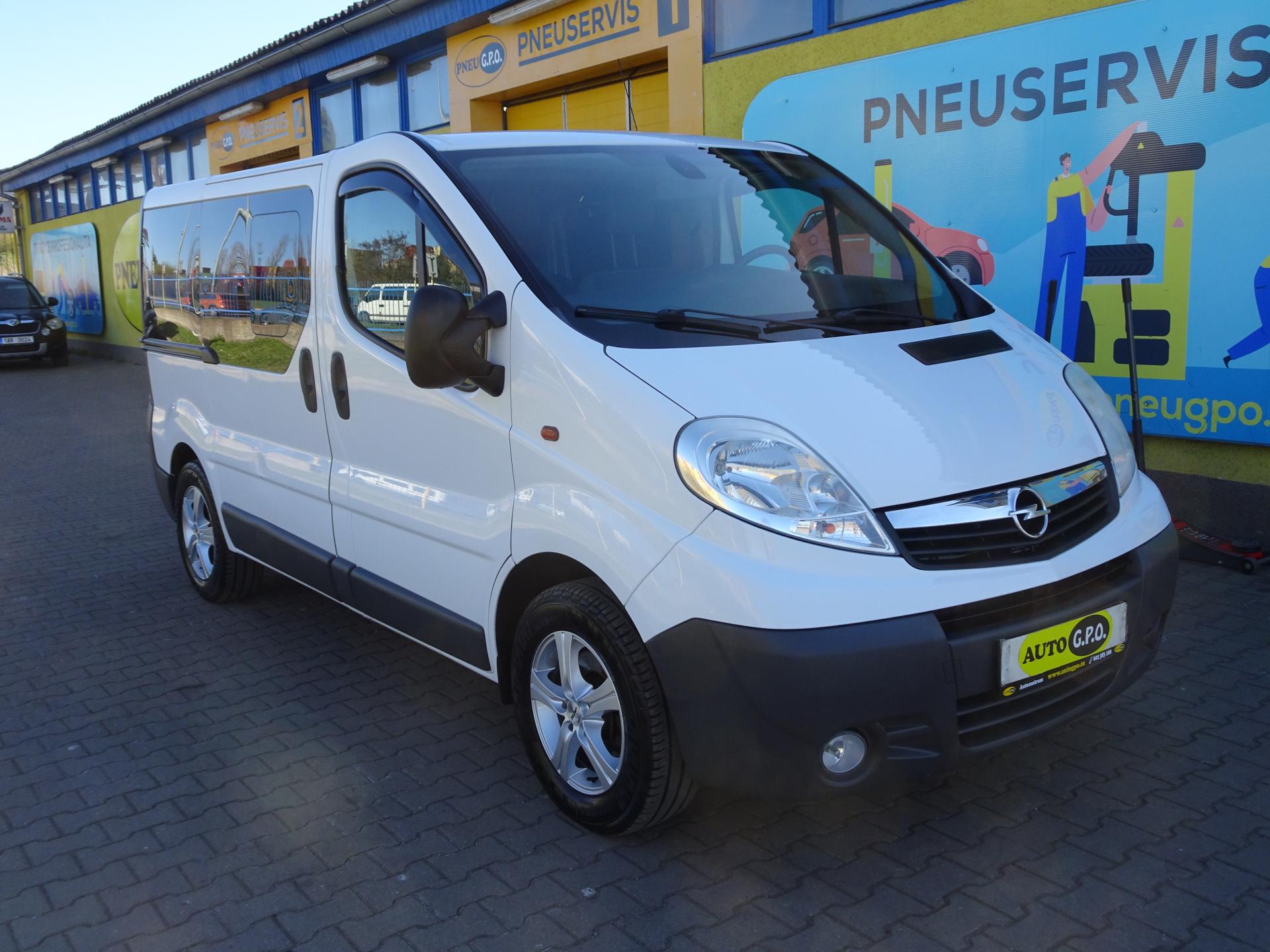 Opel Vivaro 2.0 DCTi 9-míst, 1. maj.170tkm