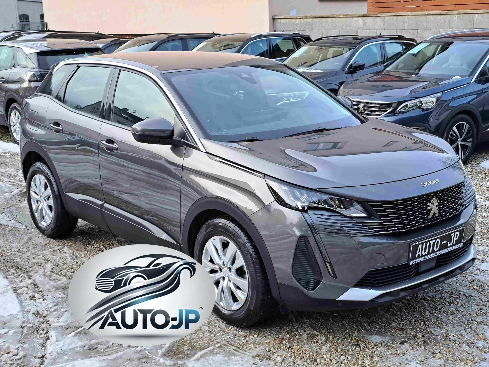 Peugeot 3008 1,2 PT EAT8 LED kamera NAVI