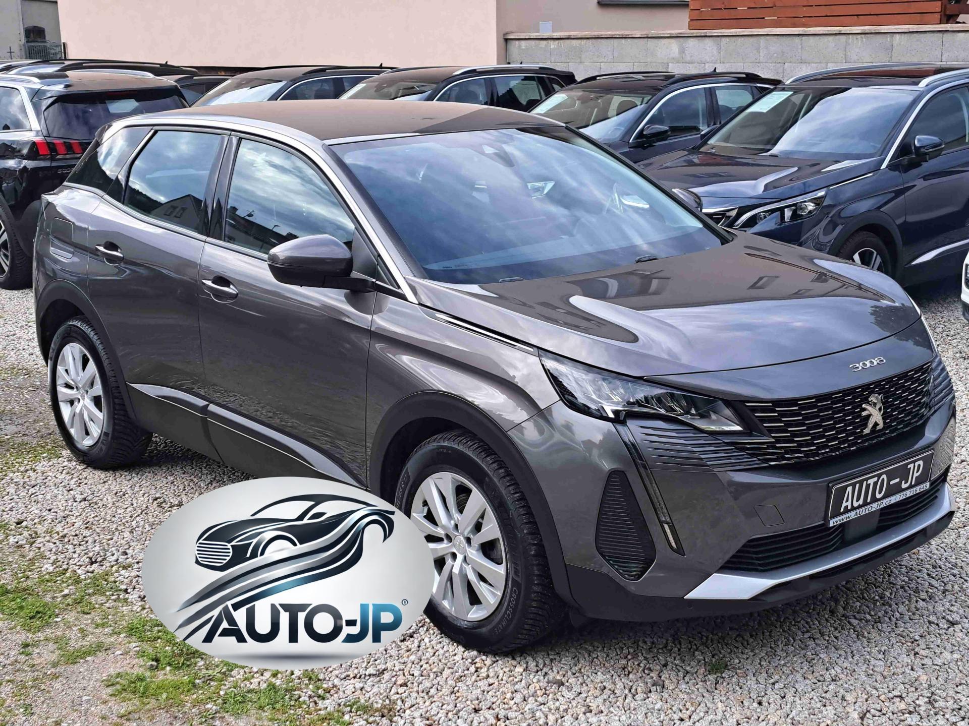 Peugeot 3008 1,2 PT EAT8 17ALU kamera NAVI