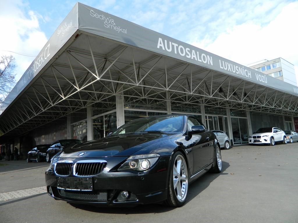 BMW Řada 6 630Ci CABRIO 102TIS KM ALU21