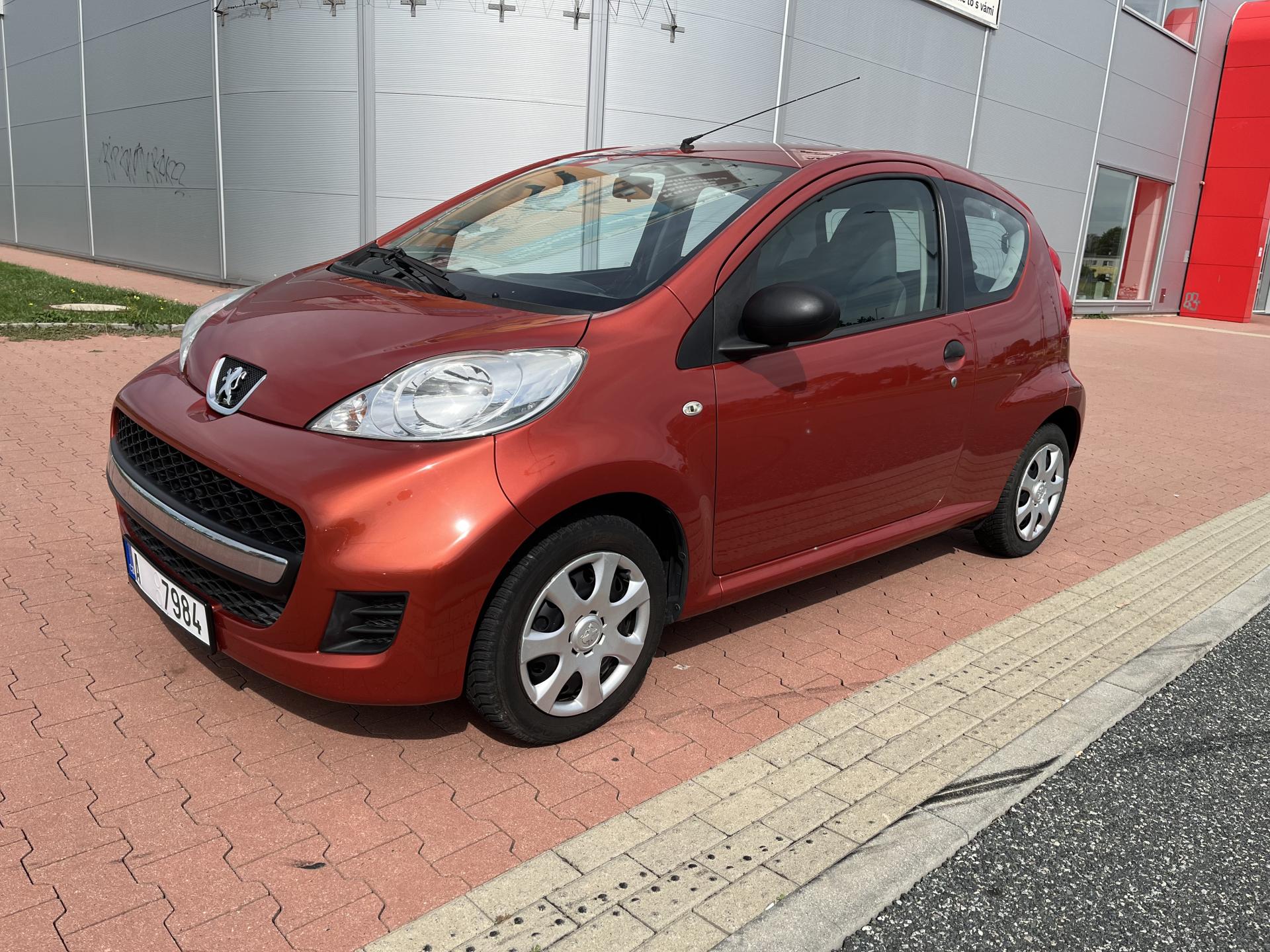 Peugeot 107 1.0 i 50 kW 1.Majitel