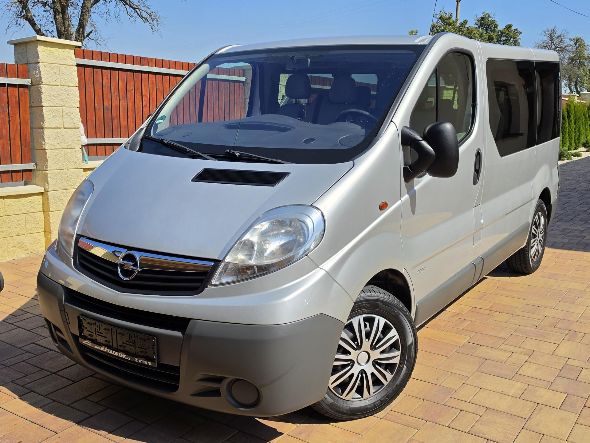 Opel Vivaro 2.0CDTi 84kW 6-MÍST*KLIMA*T.Z.