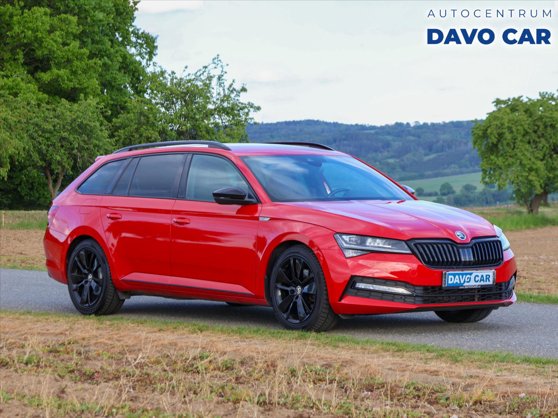 Škoda Superb 2,0 TDI DSG Sportline LED DPH