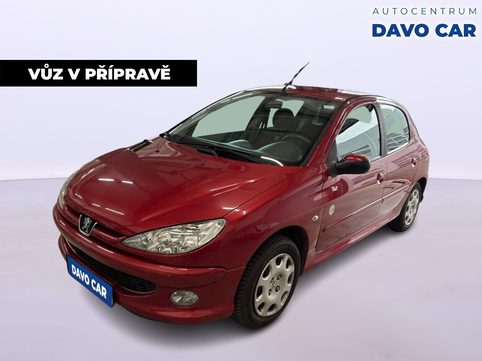 Peugeot 206 1,4 i 55kW CZ Klima Tažné 2Maj