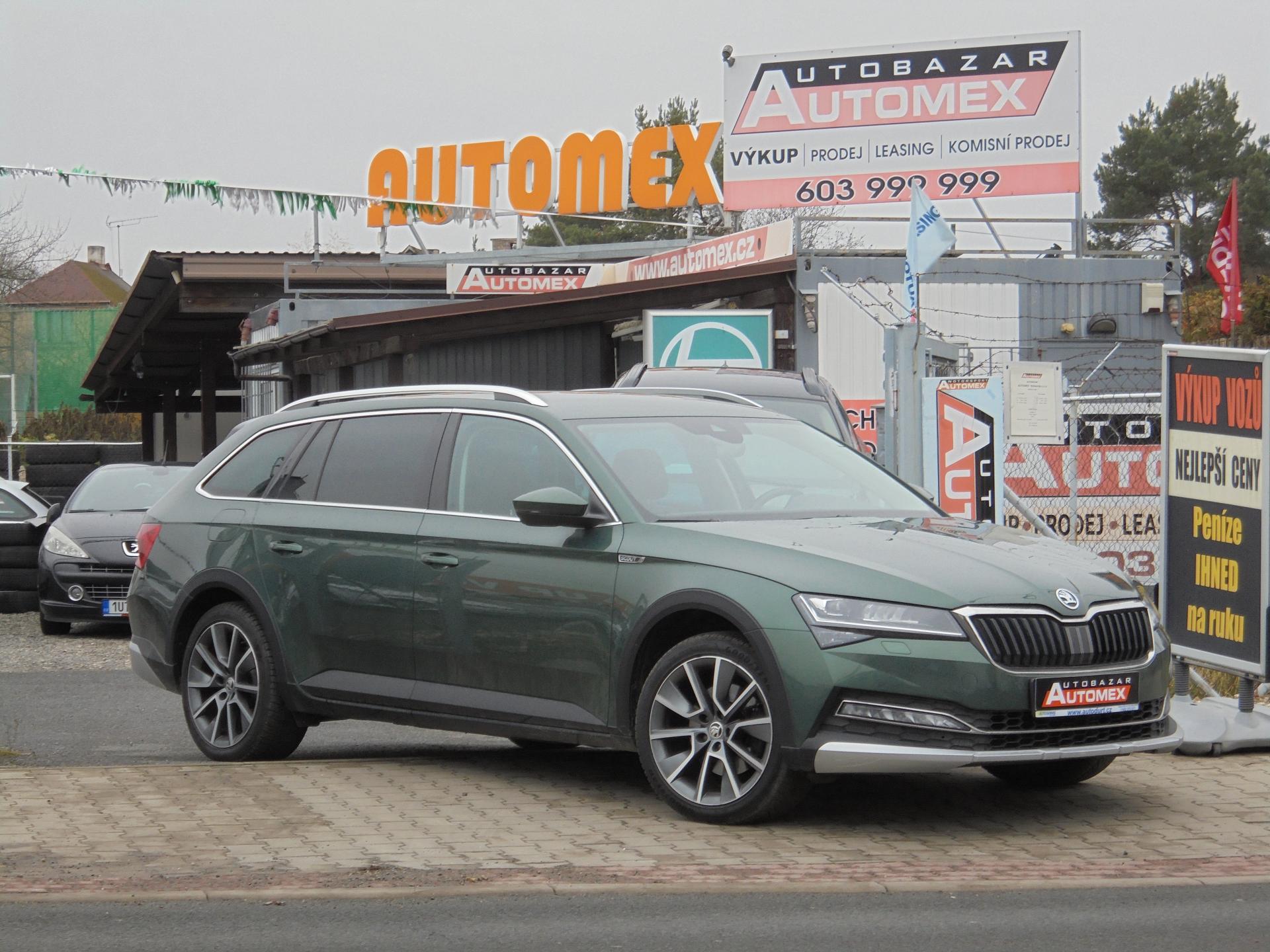 Škoda Superb 2.0 TDI- SCOUT-NAVI-KŮŽE-DSG