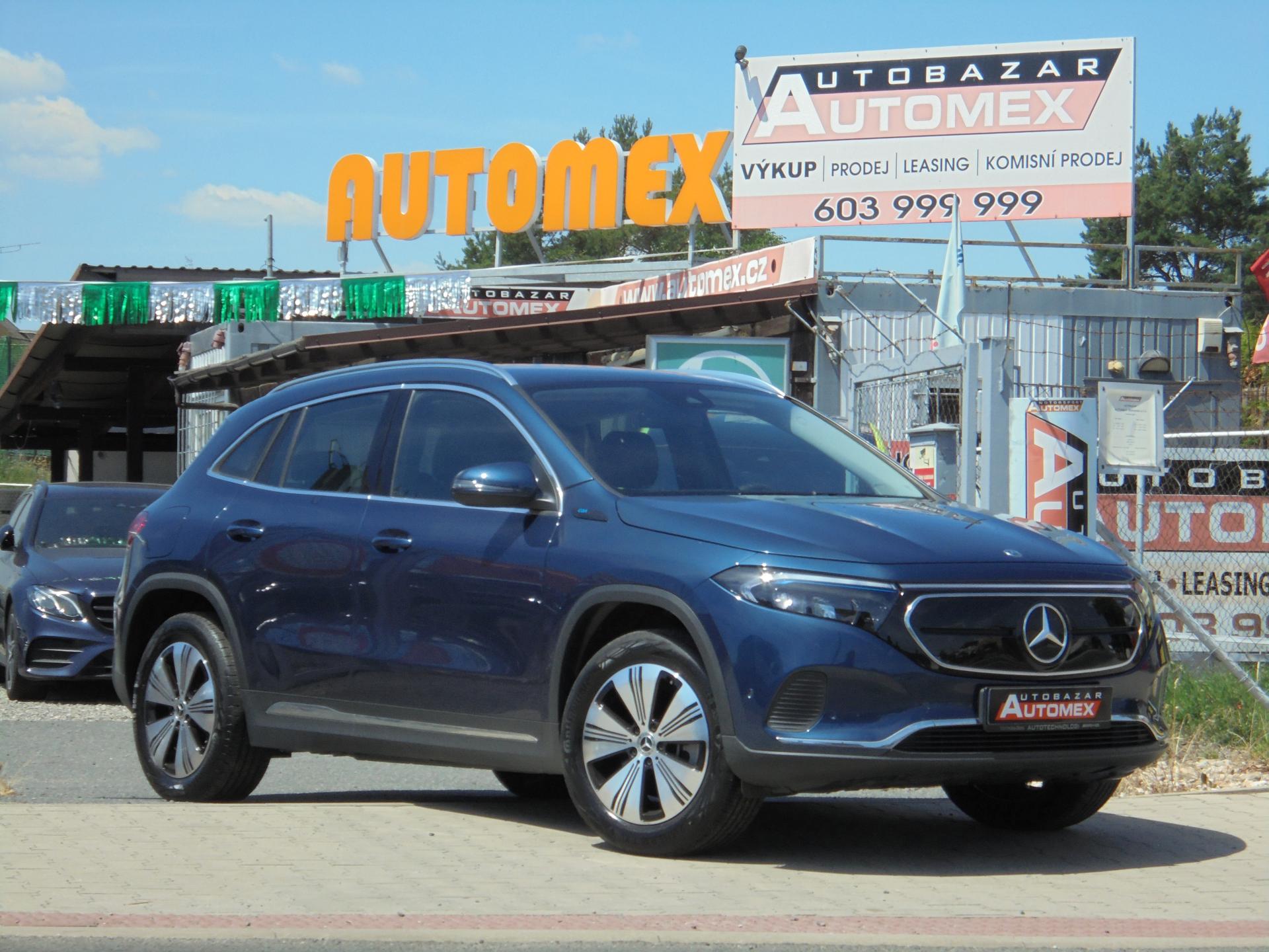 Mercedes-Benz EQA 250- 17000 km- NAVIGACE- KŮŽE
