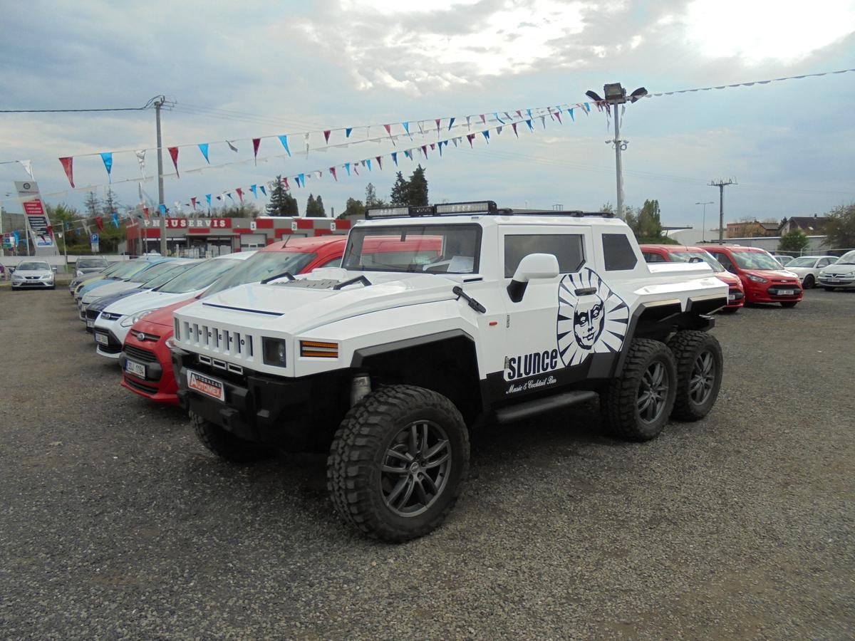 Hummer H2 3.0 SDV6 BUREKO 6x6-KŮŽE-NAVI