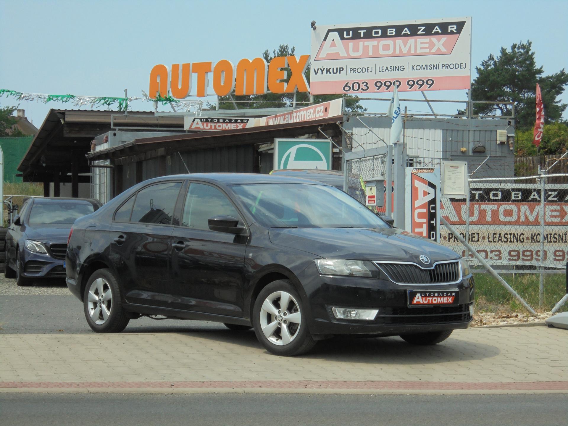 Škoda Rapid 1.2 TSI-DIGIKLIMA-ČR-1.MAJITEL