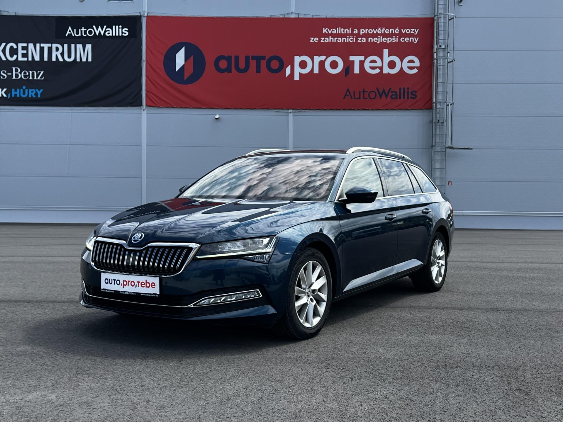 Škoda Superb 2.0TDI DSG Virtual, Kůže, TZ