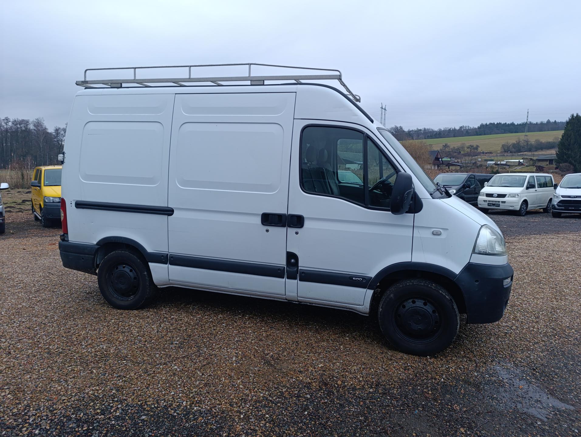 Opel Movano 2.5 CDTi tažné zahrádka L1H2