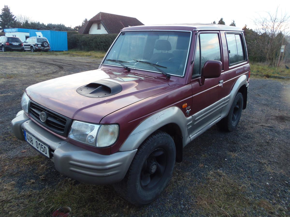 Hyundai Galloper 2.5 TCi 4x4 redukce tažné