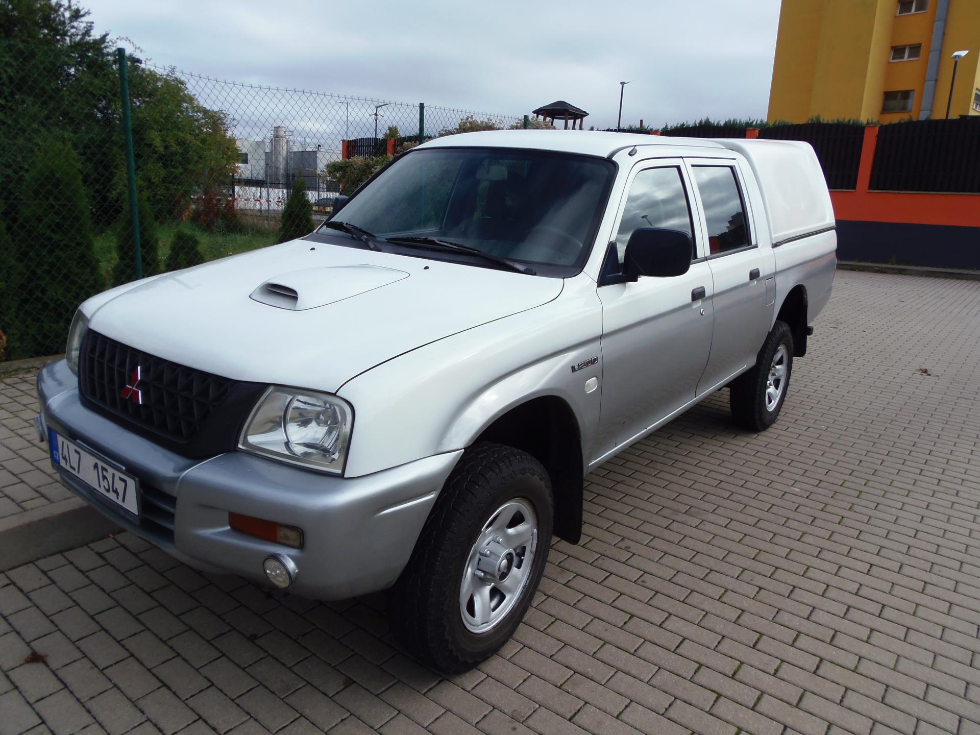 Mitsubishi L200 2.5 TD 4x4 redukce tažné ČR