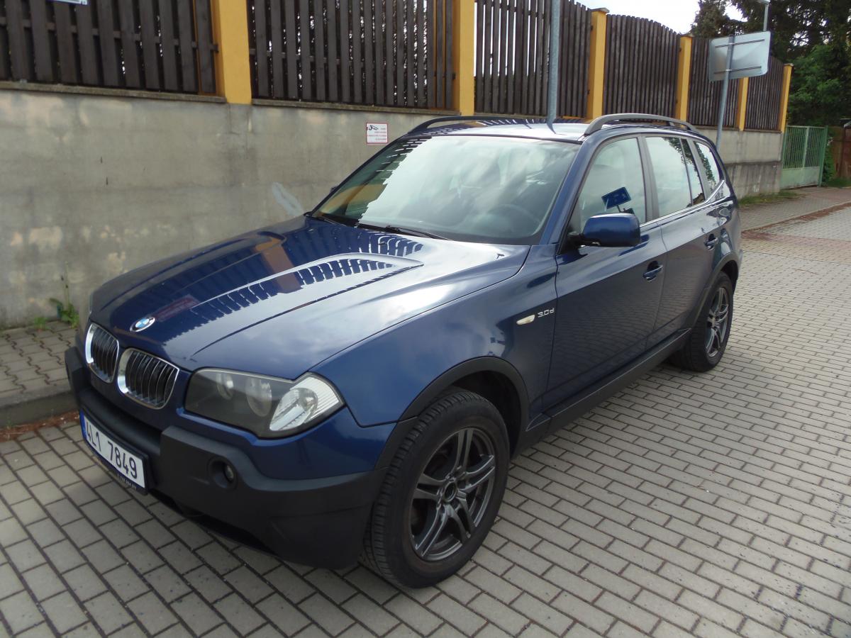 BMW X3 3.0 D 150 kw manuál nová STK