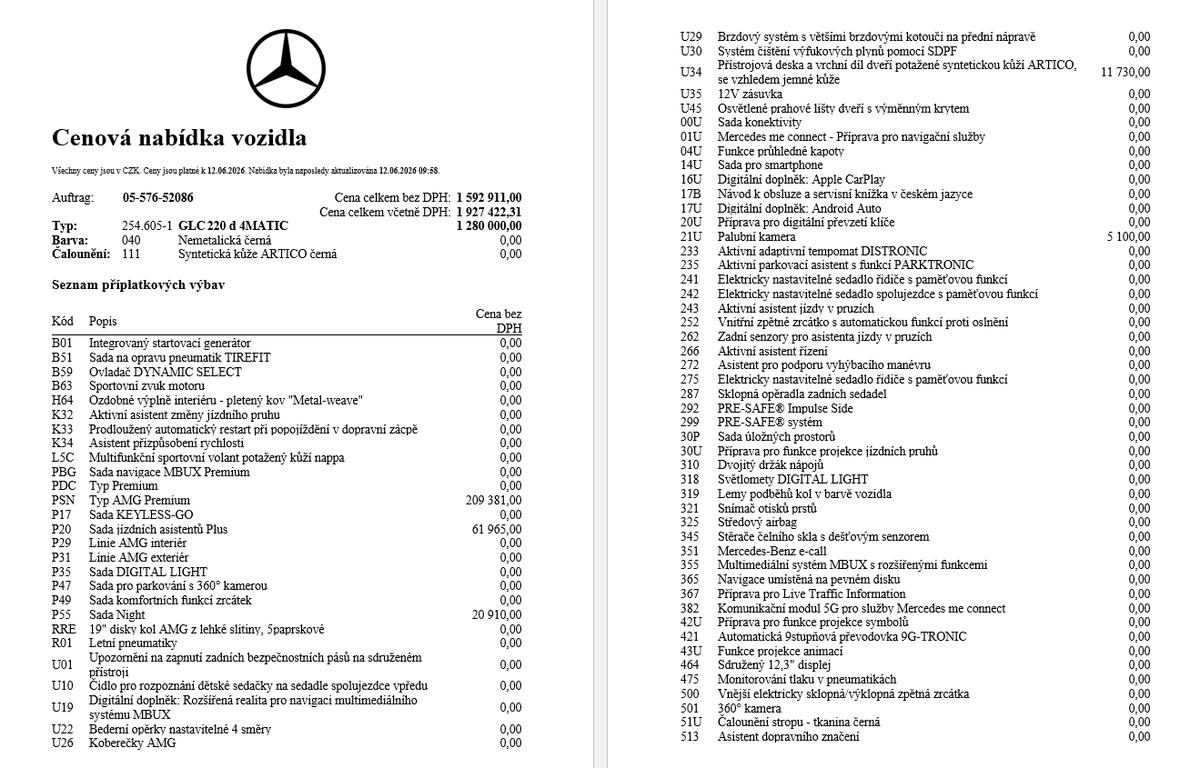 Mercedes-Benz GLC 220d 4M