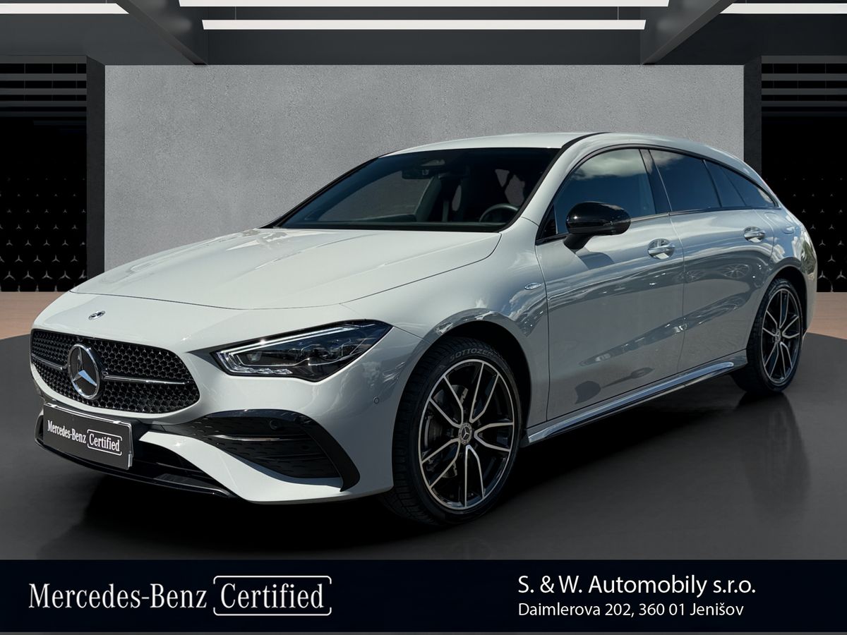 Mercedes-Benz CLA e Shooting Brake s hybridní te