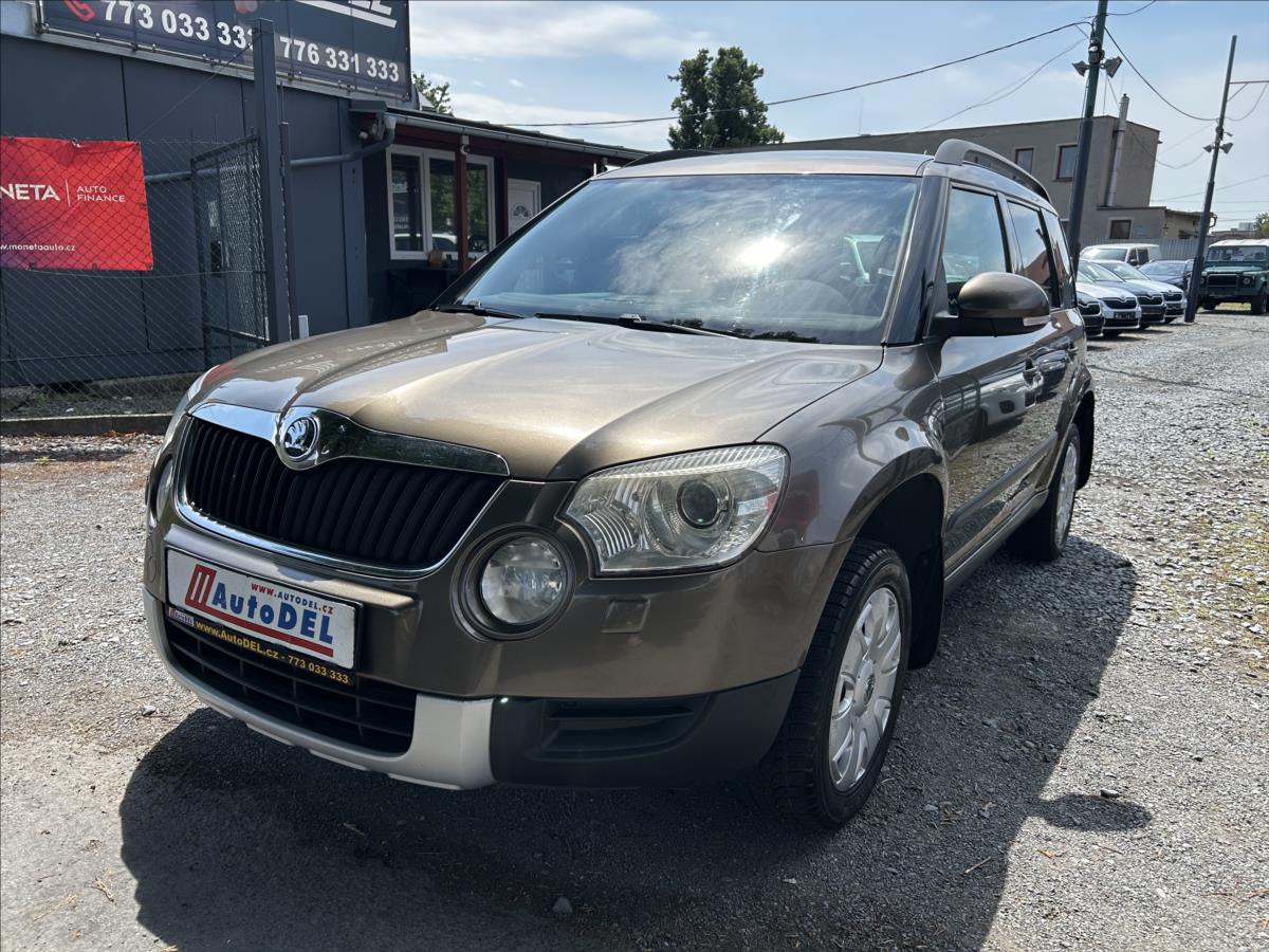 Škoda Yeti 1,2 TSi 77kW LPG Tažné,Webast