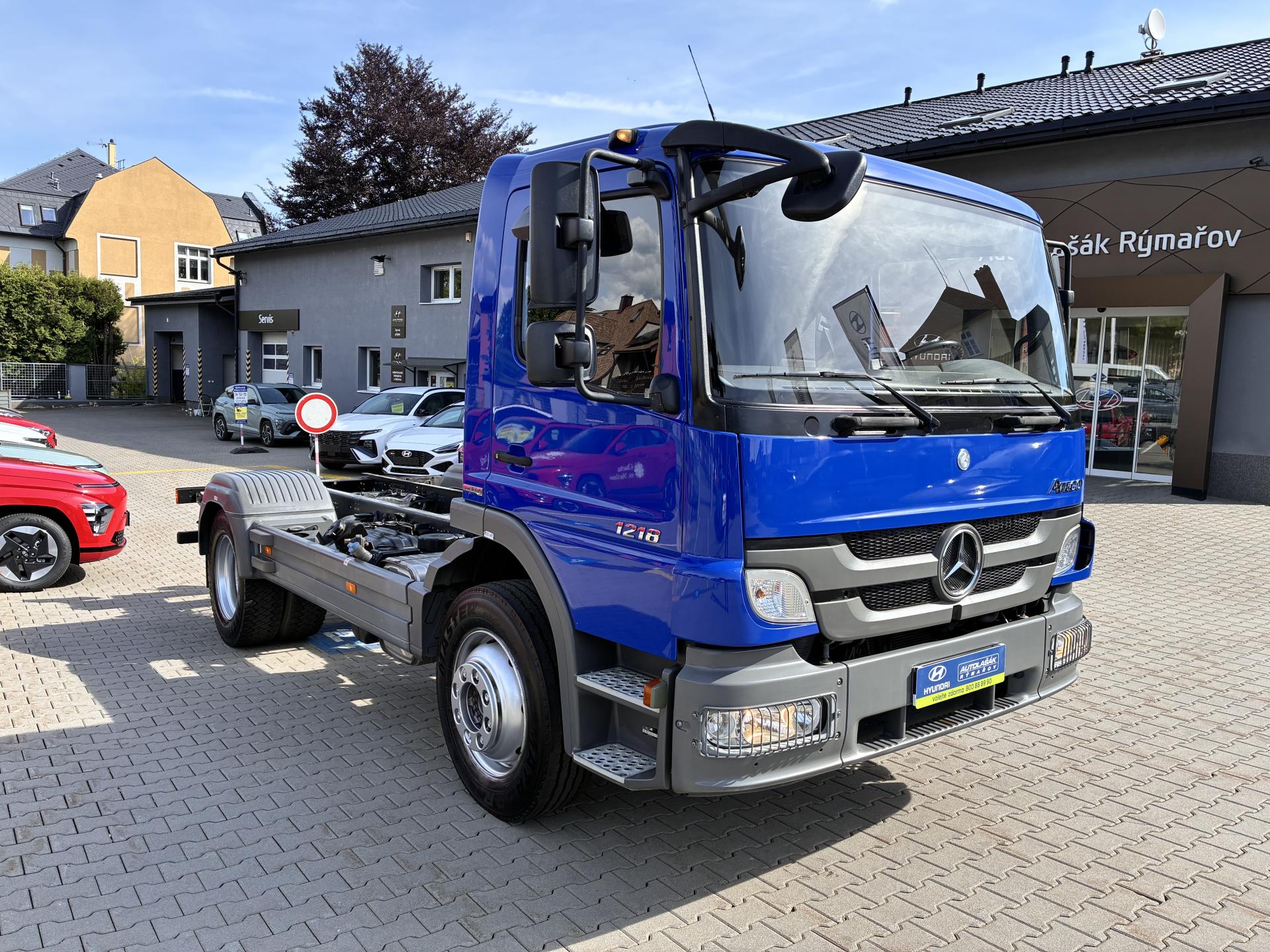 Mercedes-Benz Atego 4,3 130kW1218 KONTEJNER,15tkm!