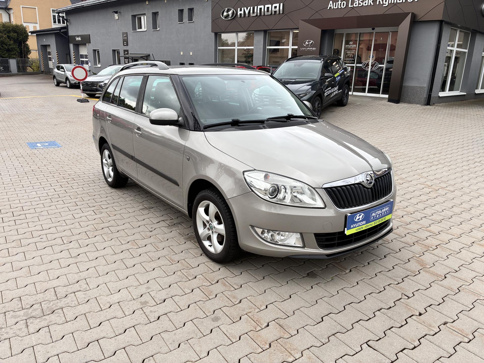 Škoda Fabia 1.2TSI 63kW,digi.KLIMATIZACE