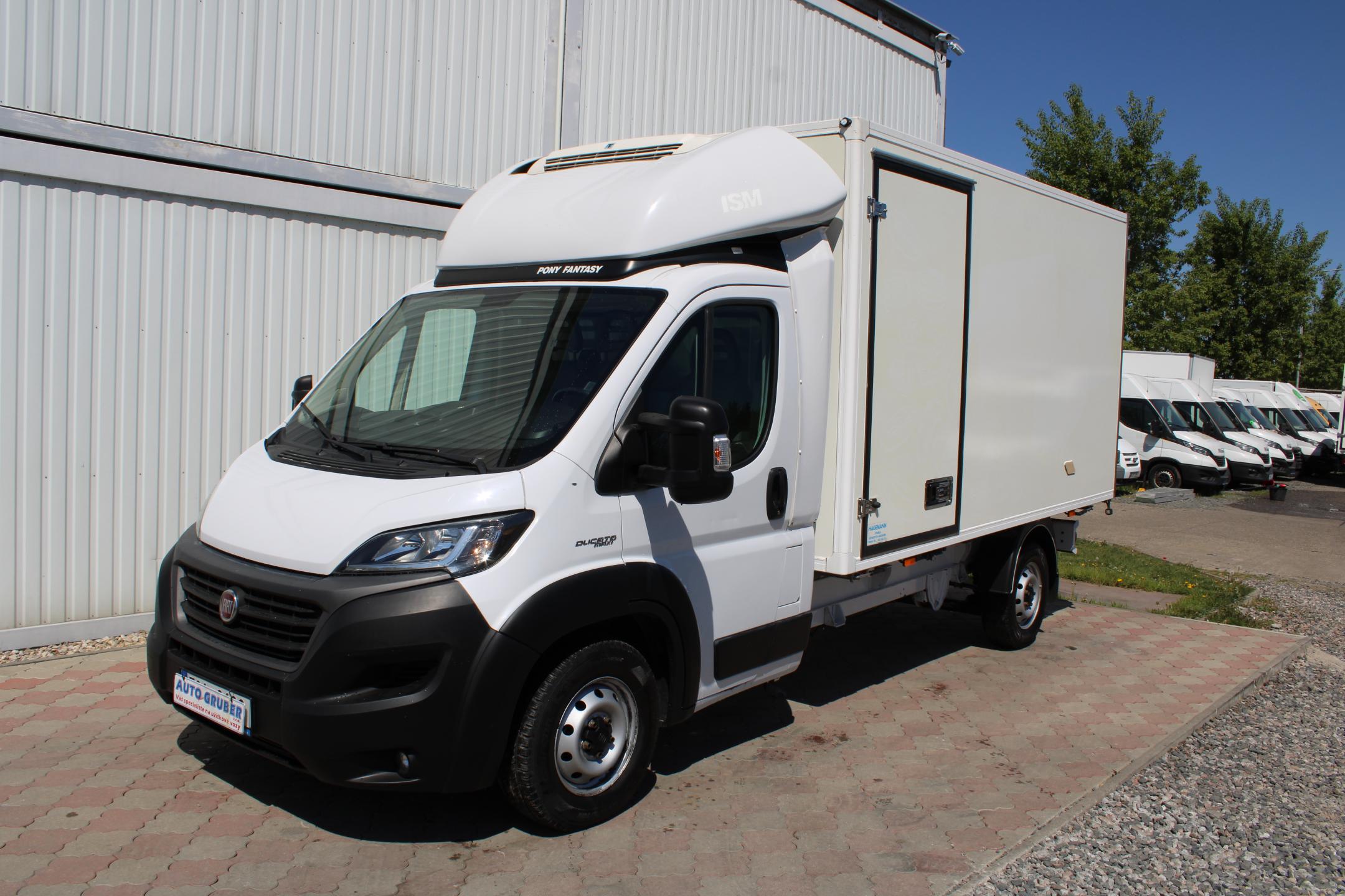 Fiat Ducato 2,3 Skříň+Chlaďák+klima+zásuvk
