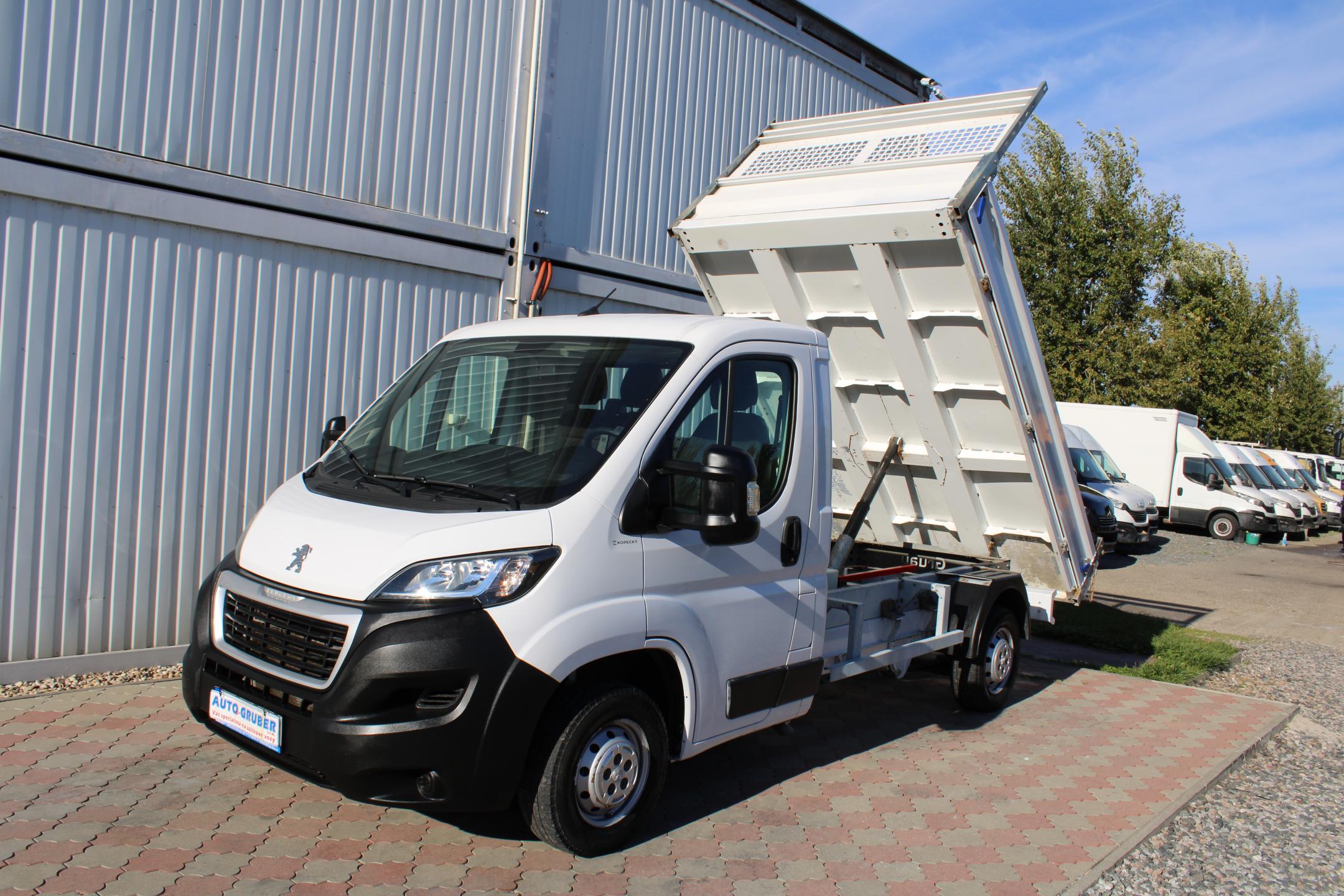 Peugeot Boxer 2,2 HDI sklápěč + klima