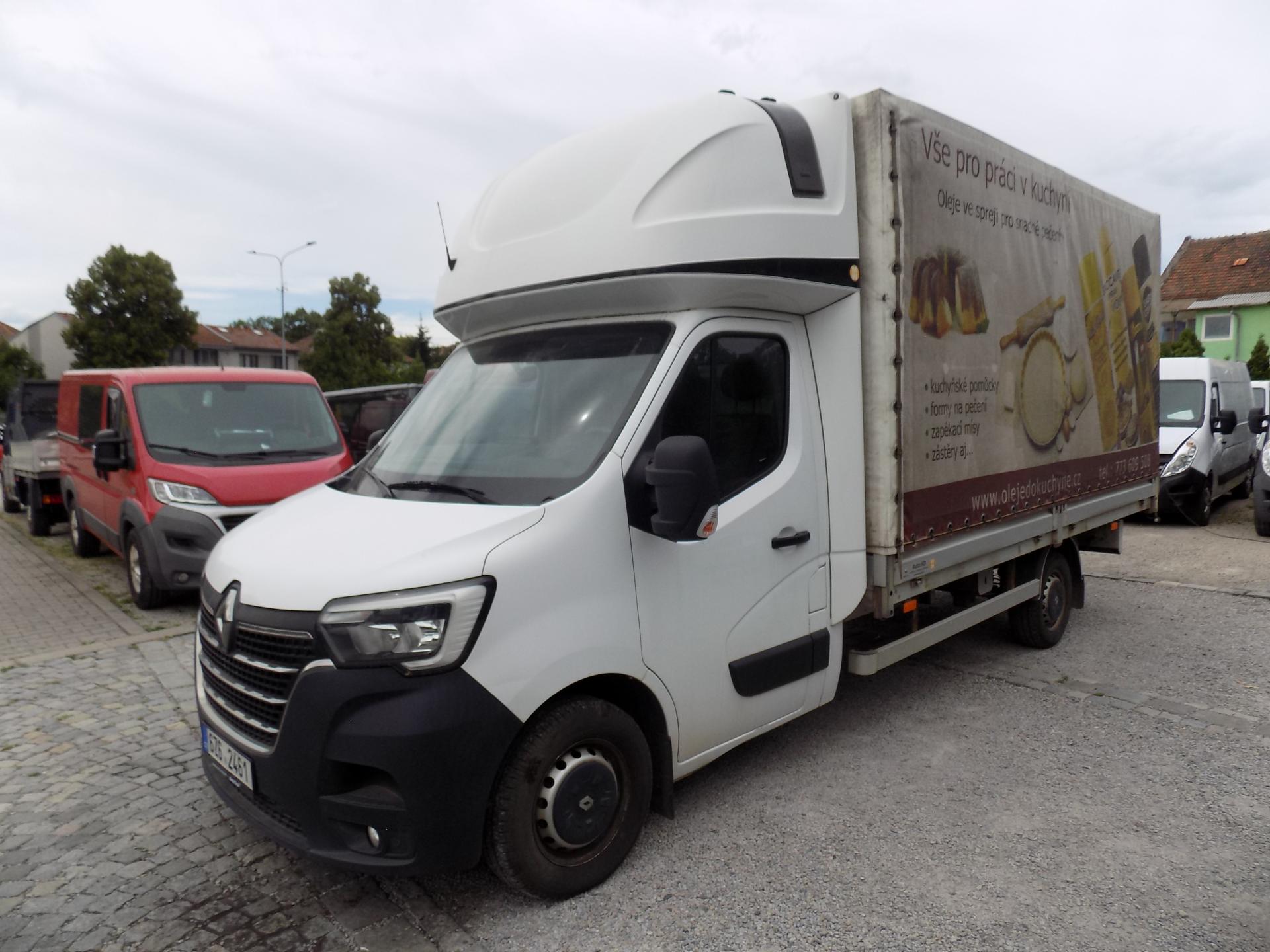 Renault Master 2,3 DCI 107KW, PLACHTA, SPAČKA