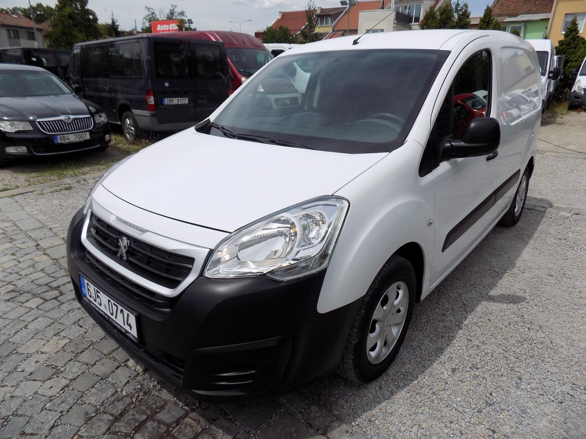 Peugeot Partner 1,6 HDI 73 KW KLIMA, TEMP, ČR