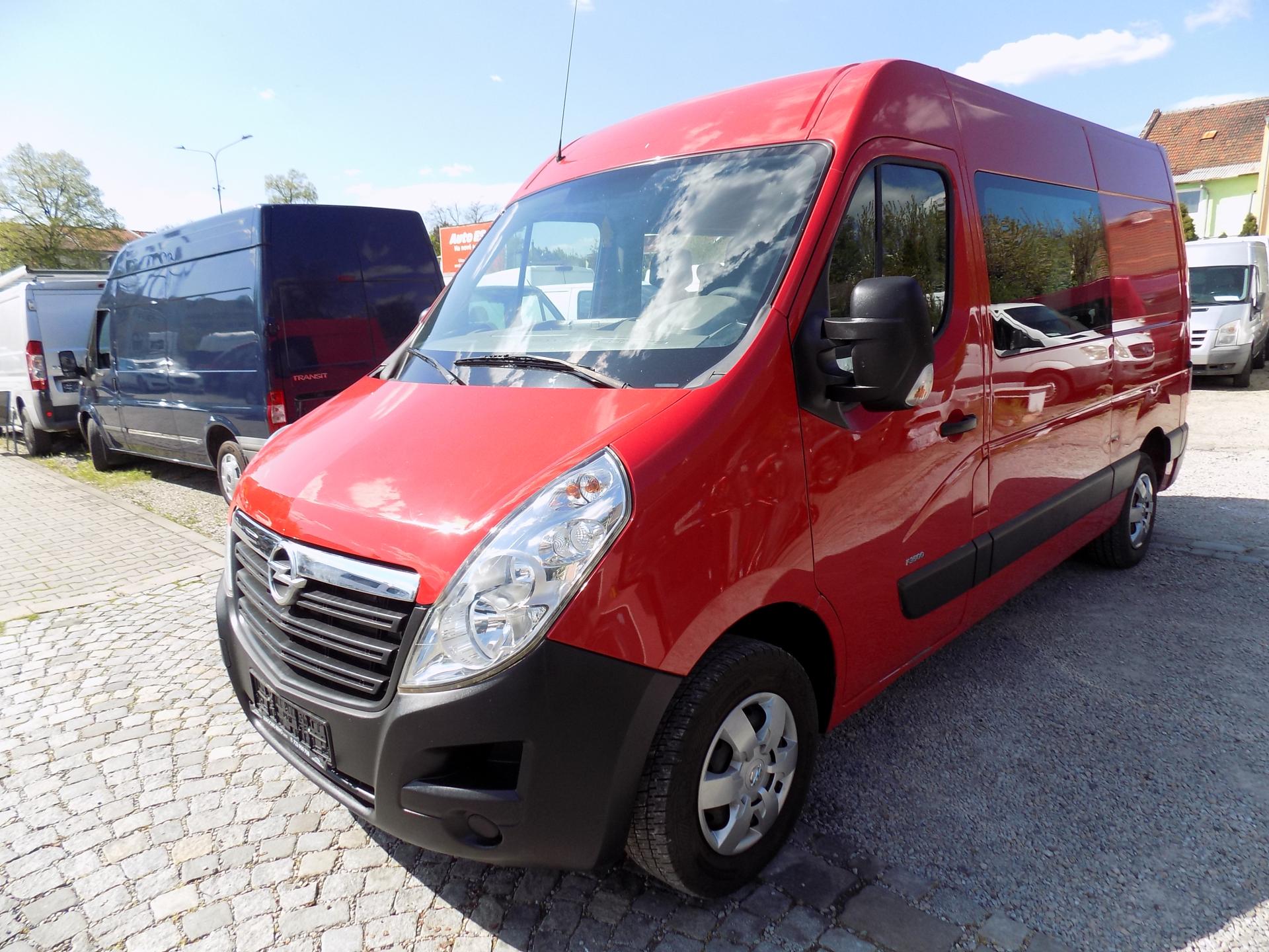 Opel Movano 2,3 CDTI 120 KW L2H2 DC, 7 SED