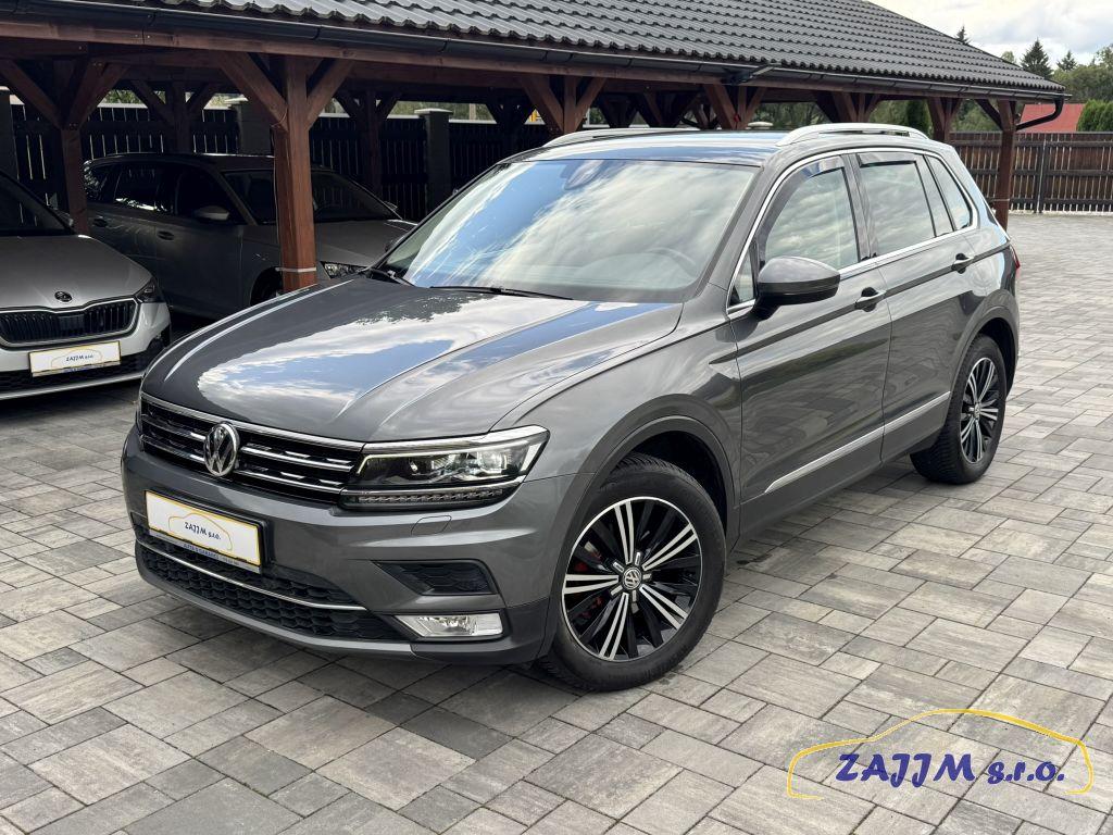 Volkswagen Tiguan 2.0TDI 4x4 + tažné, kamera