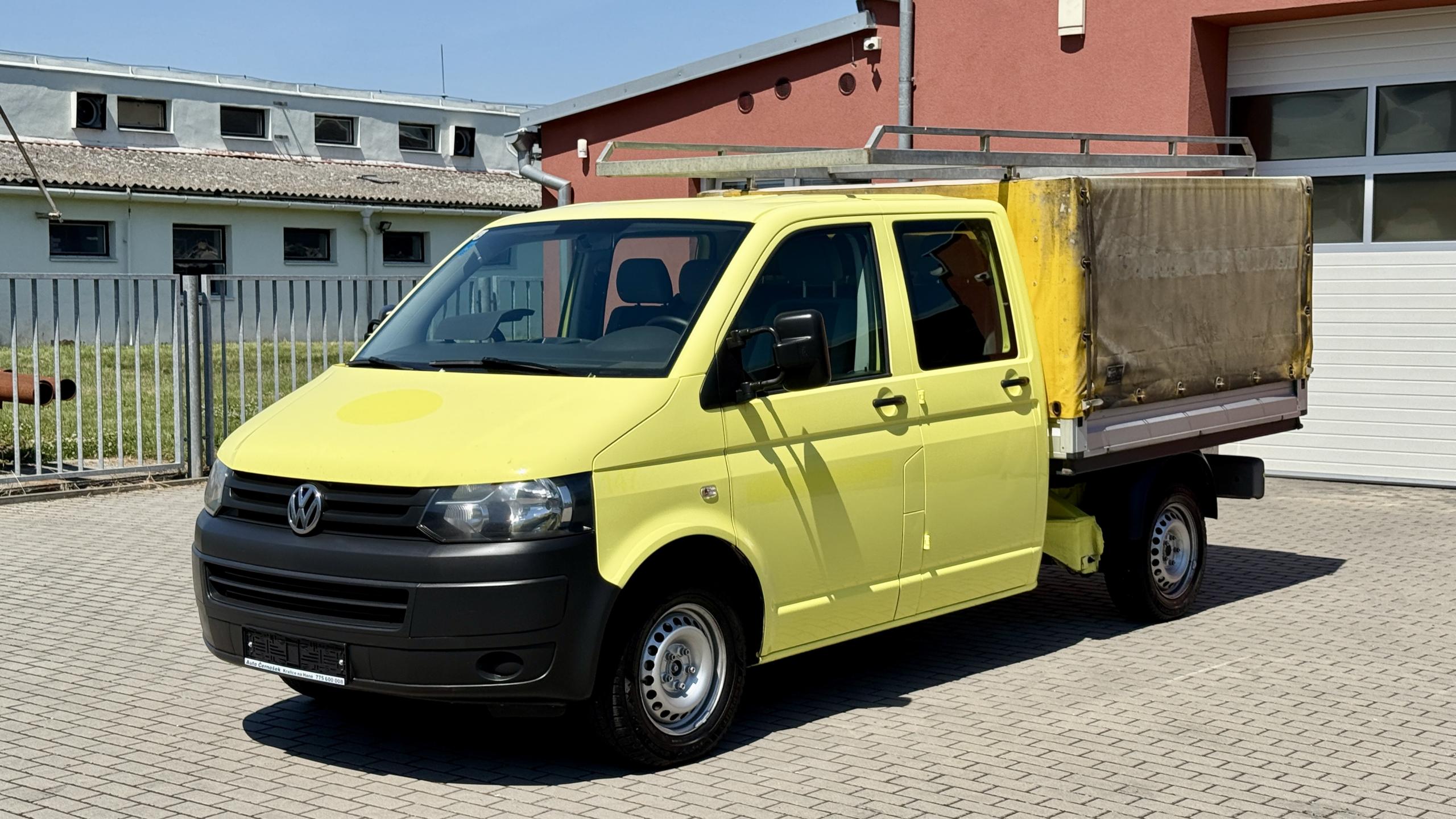 Volkswagen Transporter 2.0TDi*84kW*KLIMA*6MÍST*DOKA*